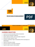 Chapter 18-RECEIVABLES MANAGEMENT