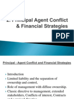 Principal Agent Conflict & Financial Strategies-1