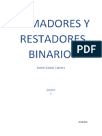 Practica 9 Sumador y Restador Binarios