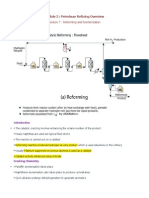 Lecture 7 Reforming and Isomerization