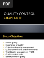 CHAPTER 10 - Quality Control