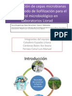 Conservación de Cepas Microbianas