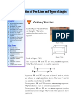 Position of Two Lines: What Are You Going To Learn?