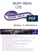 Cadbury India LTD.: Madhavi R. Malshikhare