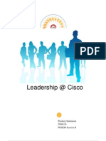 Leadership at Cisco