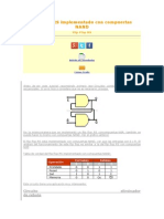 Flip Flop RS Implementado Con Compuertas NAND