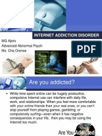 Computer Addiction Power Point Presentation