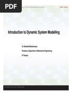 Introduction To Dynamic System Modelling