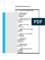 E-Learning English, Grammar Review, Level 5, A-Z: It's Important To Understand These A It Usually Goes