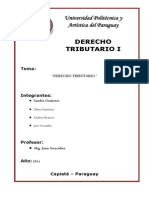 Derecho Tributario Leccion 1