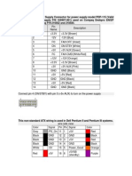 14 Pin Compaq Power Supply Connector For Power Supply Model PDP