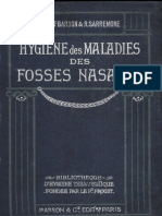 Lubet-Bardon - Hygiène Des Maladies Des Fosses Nasales