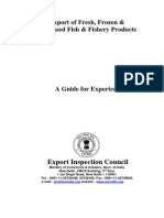 Fish and Fishery Products