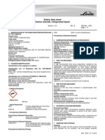 Carbon Dioxide SDS Liquefied Gas EU Format Linde HiQ Jan 2011