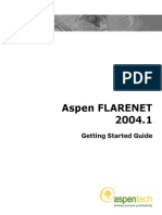 Aspen FLARENET Getting Started