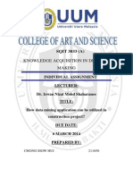 Knowledge Acquisition in Decision Making: SQIT 3033 (A)