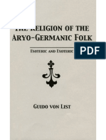 The Religion of The Aryo-Germanic Folk by Guido Von List