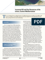 USGS Oil Assessment in Mediterranean