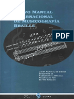 Nuevo Manual Internacional de Musicografía Braille