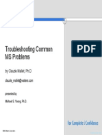 Waters LCMSWaters LCMS Troubleshooting