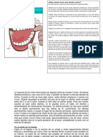 Cuidado de Los Dientes en Niños