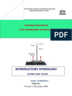 Cec 102 Theory - Introductory Hydrology