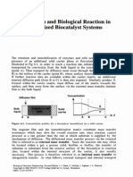 Diffusion and Biological Reaction in Immobilized Biocatalyst Systems