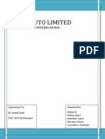 Bajaj Auto Limited Interim Report