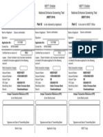 NEFT Challan Form