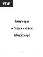 Base Physique de La Radiologie