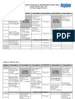 Jadwal Kegiatan Blok-22 Kedokteran Keluarga