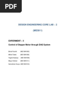 Control of Stepper Motor