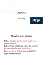 Physics 101 Chapter 9 Gravity