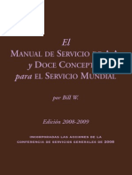 El Manual de Servicio de A.A. y Doce Conceptos para El Servicio Mundial