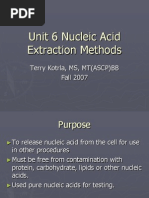 Nucleic Acid Extraction Methods