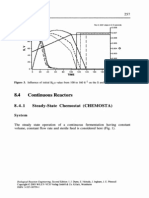 8.4 Continuous Reactors: 8.4.1 Steady-State Chemostat (CHEMOSTA)