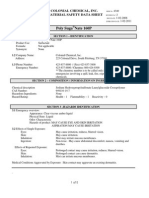 MSDS Poly SugaNate 160P (16 Section)