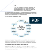 System Development Life Cycle