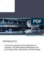 Pharmacy Informatics