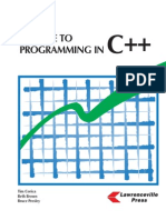 A Guide To C++ Programming