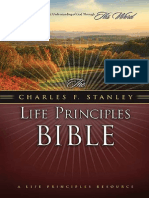 The Charles F Stanley Life Principles Bible, NASB