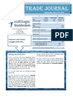 Daily Trade Journal - 05.03.2014