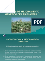 Mejoramiento Genetico de Las Plantas