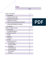 Table of Content