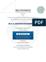 SRM University: HCL Infosystems LTD