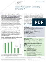 Kennedy Strat Ops Consulting Index 2013 Q4 Summary