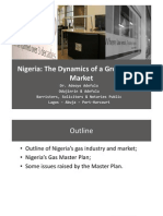 Nigeria The Dynamics of A Growing Gas Market - Presentation To The Africa Energy Forum 2008