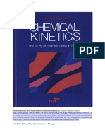 Chemical Kinetics - The Study of Reaction Rates in Solution