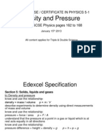 Igcse 51 Density&Pressure