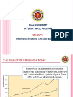 Chapter 1 Information Systems in Global Business Today